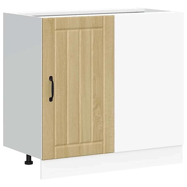 vidaXL Küchenunterschrank Lucca Sonoma-Eiche Holzwerkstoff 854311 günstig online kaufen
