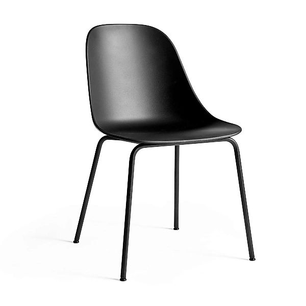 Menu - Harbour Side Chair Gestell schwarz - schwarz/BxHxT 58.5x81x55.7cm günstig online kaufen
