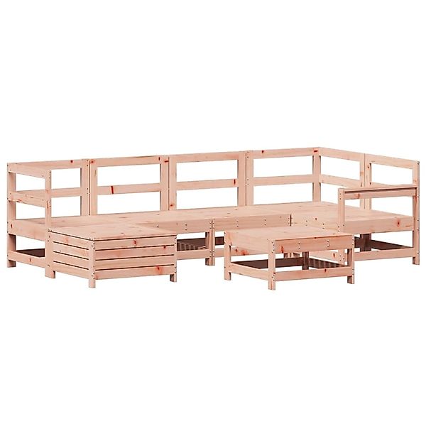vidaXL 7-Tlg Garten-Sofagarnitur Massivholz Douglasie 3250950 günstig online kaufen