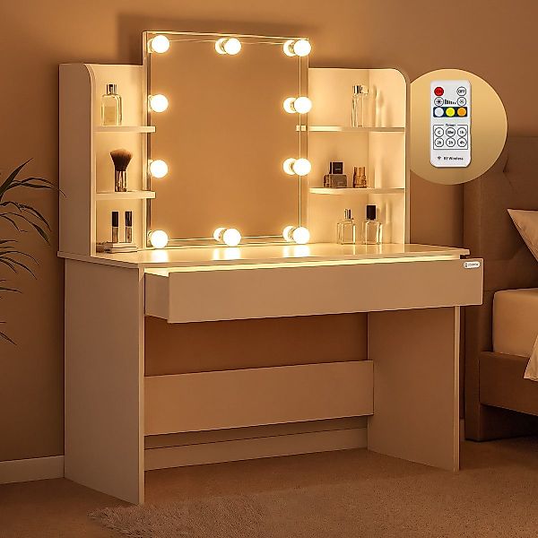 Casaria Schminktisch Lucia (1-St), mit Spiegel günstig online kaufen