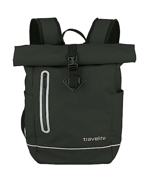 travelite Fahrradrucksack Basics Rollup Rucksack, wasserfester Kurierrucksa günstig online kaufen
