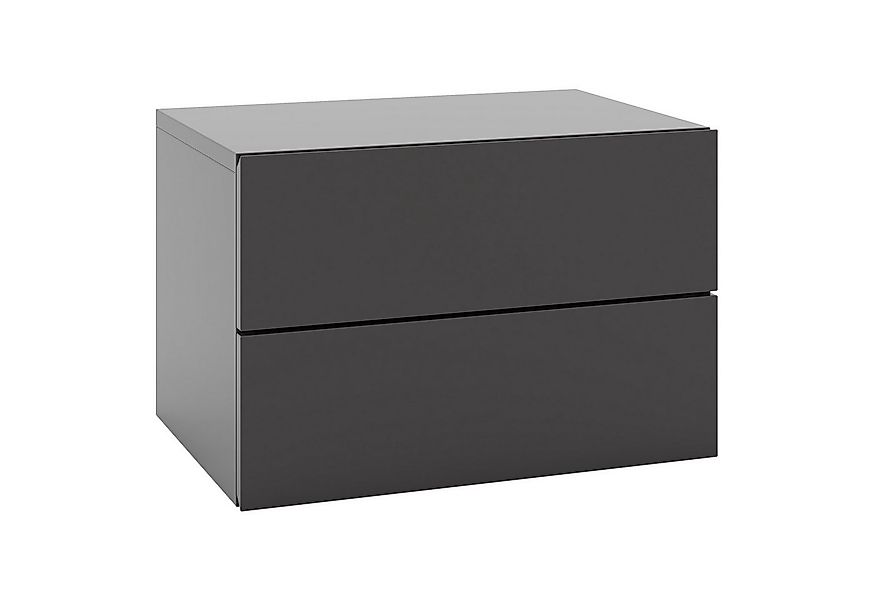 COSTWAY Nachttisch (1-St), hängend, mit 2 Schubladen, Nachtschrank günstig online kaufen