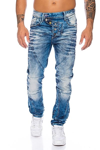 Cipo & Baxx Regular-fit-Jeans Herren Jeans günstig online kaufen