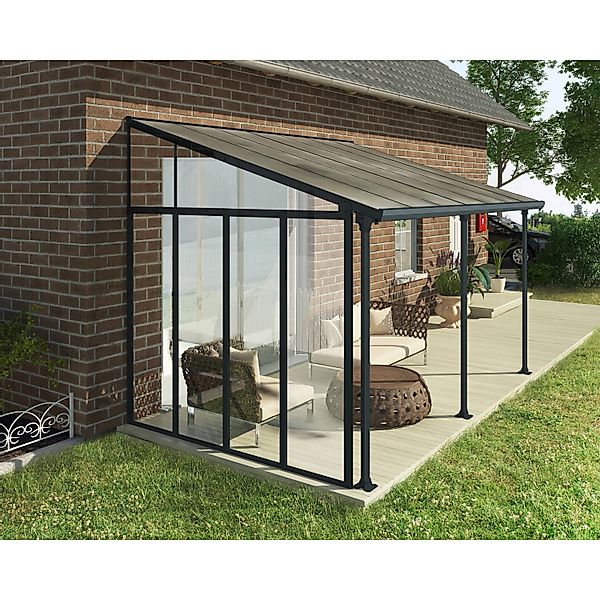 Palram - Canopia Terrassendach "mit pulverbeschichtetem Aluminiumrahmen", e günstig online kaufen