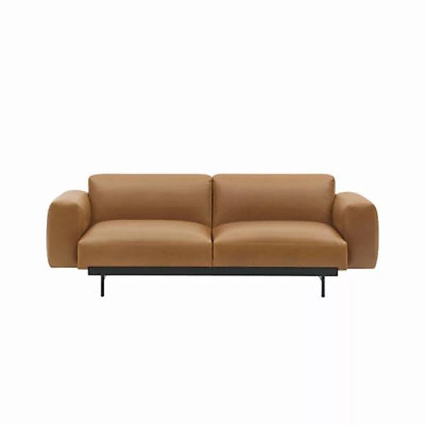 Sofa In Situ n°1 leder braun / Leder – L 198 cm - Muuto - Braun günstig online kaufen