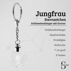 Stelby Schlüsselanhänger mit Gravur Sternzeichen Schlüsselanhänger günstig online kaufen
