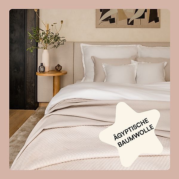 Amqua Bettwäsche Luxus Mako Satin, 100% günstig online kaufen