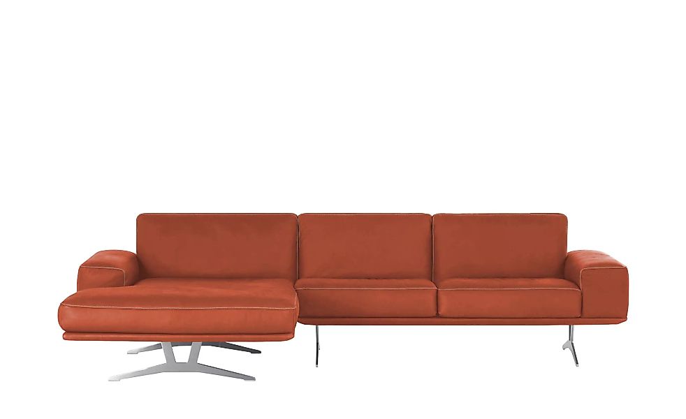 KOINOR Ecksofa  Hiero - orange - 298 cm - 80 cm - 154 cm - Polstermöbel > S günstig online kaufen