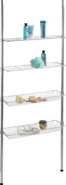 WENKO Badregal Ellera Teleskopregal, 2 Ablagen, günstig online kaufen