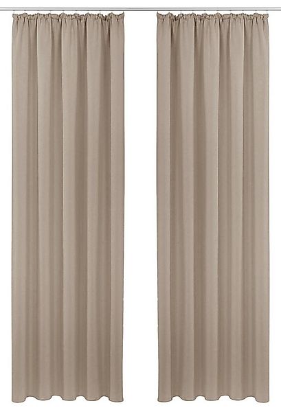OTTO home Vorhang SOLA (1 St), Kräuselband, verdunkelnd, Polyester, Breite: günstig online kaufen