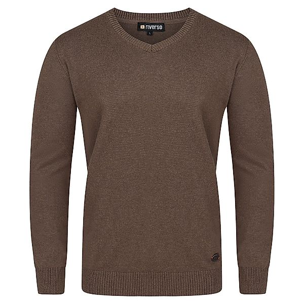 riverso Sweatshirt Herren V-Neck Pullover RIVEmil günstig online kaufen