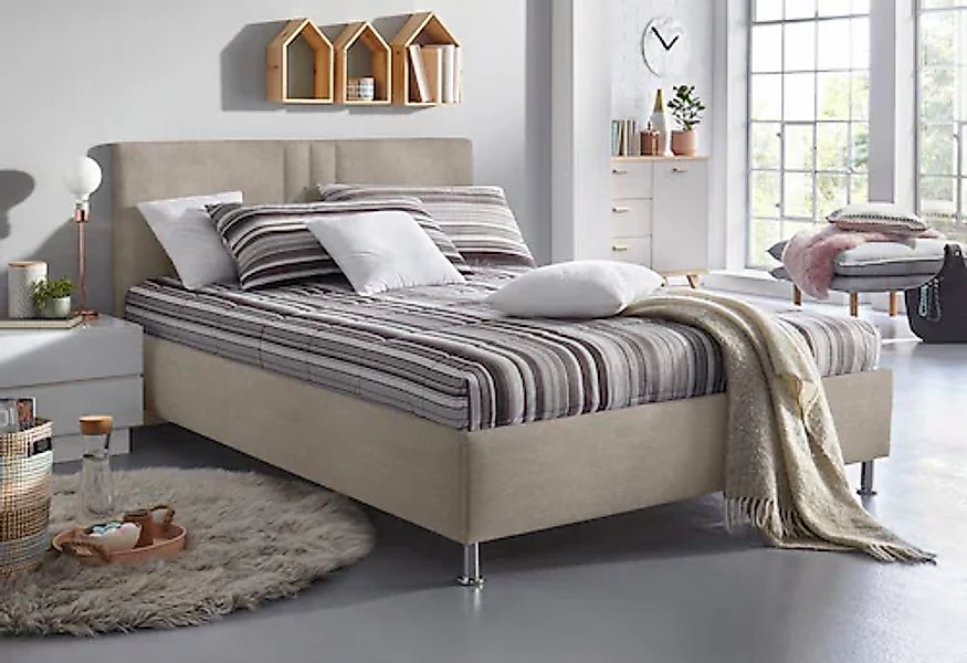 Westfalia Schlafkomfort Polsterbett "Elba" wahlweise mit LED-Beleuchtung günstig online kaufen