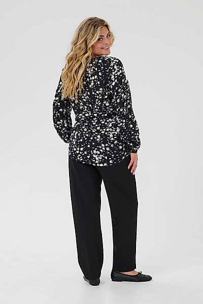 KAFFE Curve Langarmbluse Langarm-Bluse KCbella Große günstig online kaufen