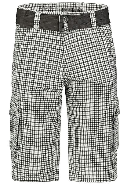 SUBLEVEL Cargoshorts Kariertes Design mit Capri günstig online kaufen