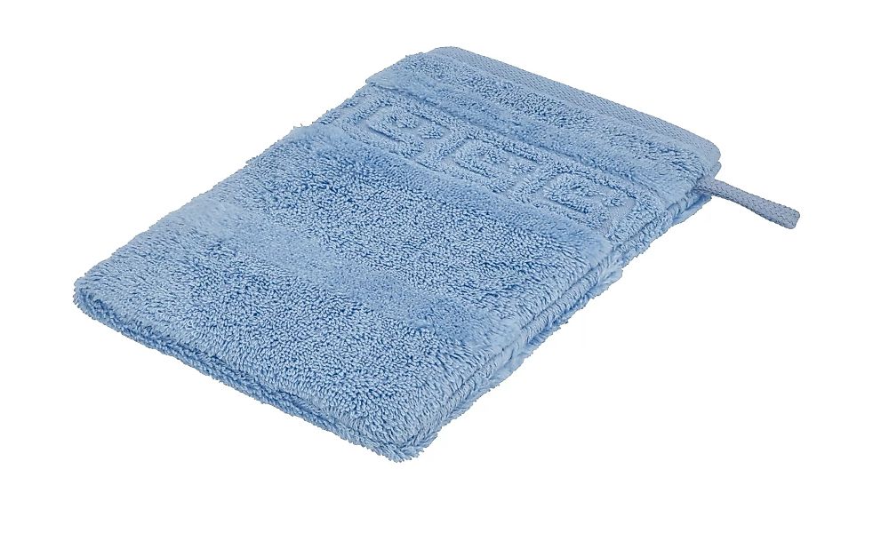 CaWö Waschhandschuh  1001 - blau - 100% Baumwolle - 16 cm - Heimtextilien > günstig online kaufen