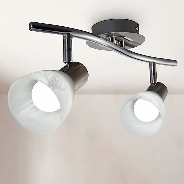 B.K.Licht LED Deckenstrahler, 2 flammig, Leuchtmittel E14   Leuchtmittel we günstig online kaufen
