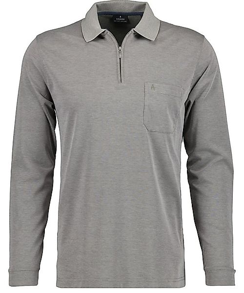 RAGMAN 3/4-Arm-Shirt Ragman / He.Polo / Polo zip soft knit LS günstig online kaufen
