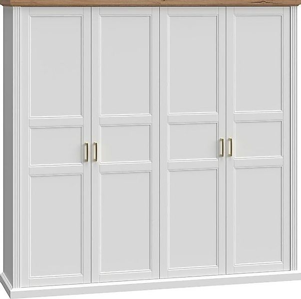 Home affaire Kleiderschrank "Tara", lackiert mit wasserbasiertem UV-Lack, i günstig online kaufen