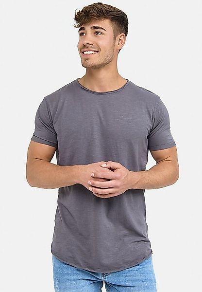 Indicode T-Shirt Herren Willbur Tee Shirt Tee Herrenshirt mit Rundhalsaussc günstig online kaufen