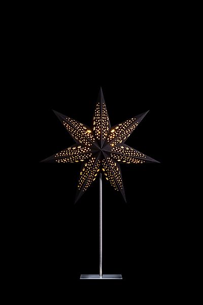 STERNTALER Dekostern, Dekostern Weihnachtsstern Papier Samt günstig online kaufen