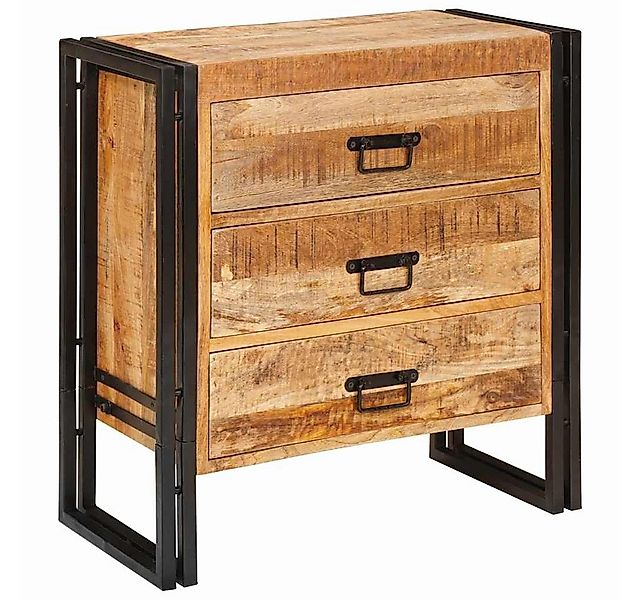 vidaXL Sideboard Sideboard mit Schubladen Braun 66 x 33 x 70 cm Massivholz günstig online kaufen