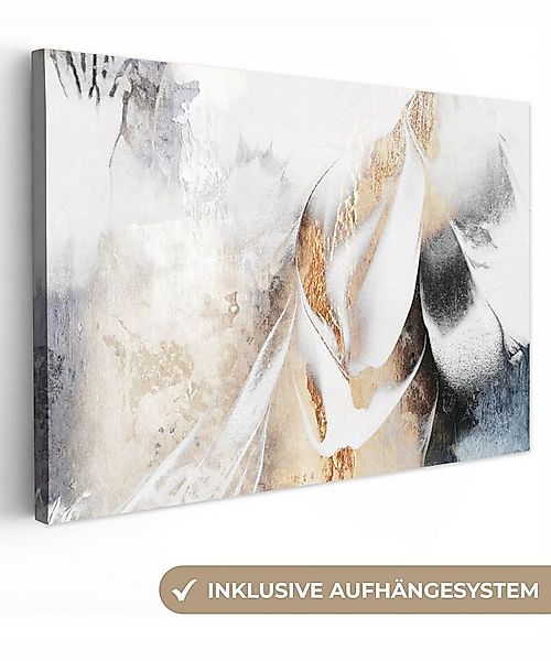 OneMillionCanvasses® Leinwandbild Abstrakt - Gold - Design - Luxe, Fotodruc günstig online kaufen