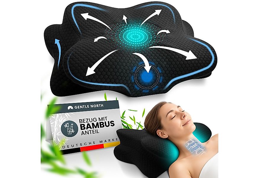 Gentle North Nackenstützkissen Orthopädisches Nackenstützkissen aus hochwer günstig online kaufen