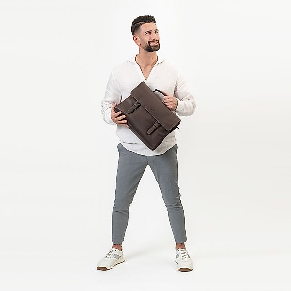 Farmhood Aktentasche Nashville, Leder günstig online kaufen