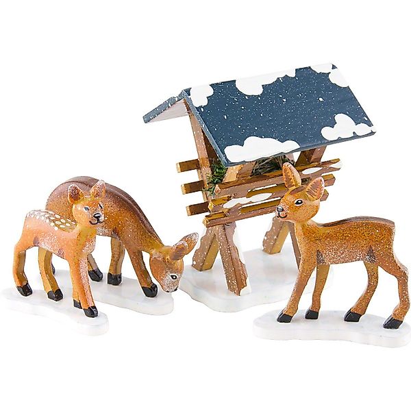 Hubrig Volkskunst GmbH Dekofigur Winterkinder Futterkrippe günstig online kaufen