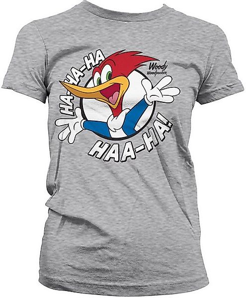 Woody Woodpecker T-Shirt Hahaha Girly Tee günstig online kaufen