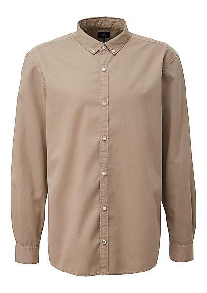 QS Langarmhemd Garment Washed Hemd mit günstig online kaufen