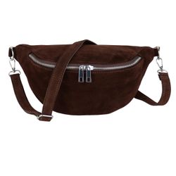 MIRROSI Bauchtasche Damen, Wildleder, Made in günstig online kaufen