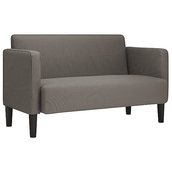 vidaXL Sofa Zweisitzer-Sofa Hellgrau 109 cm günstig online kaufen