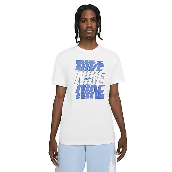 Nike Sportswear Kurzarm T-shirt M White / Game Royal günstig online kaufen