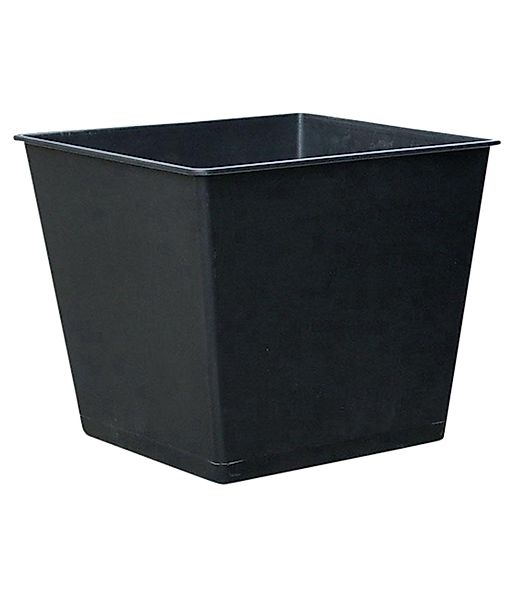 Dehner Blumentopf Universal Kunststoff-Einsatz eckig, schwarz günstig online kaufen