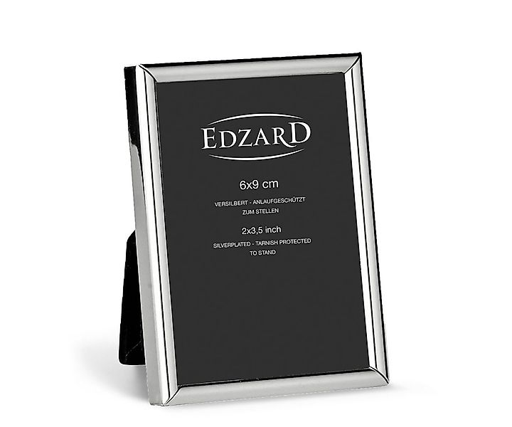 EDZARD Bilderrahmen Genua, für 6x9 cm Foto - edel versilbert und anlaufgesc günstig online kaufen
