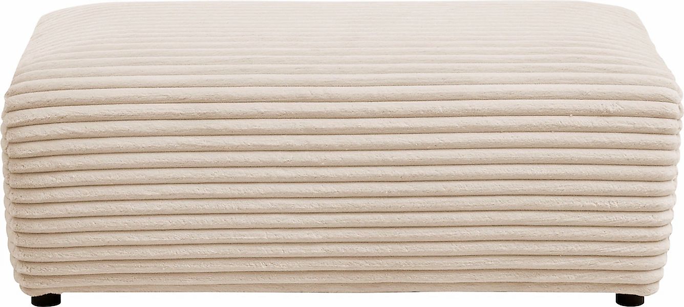 andas Hocker "BAKELS, Polsterhocker in Cord oder Boucle-Stoff", zur Serie B günstig online kaufen