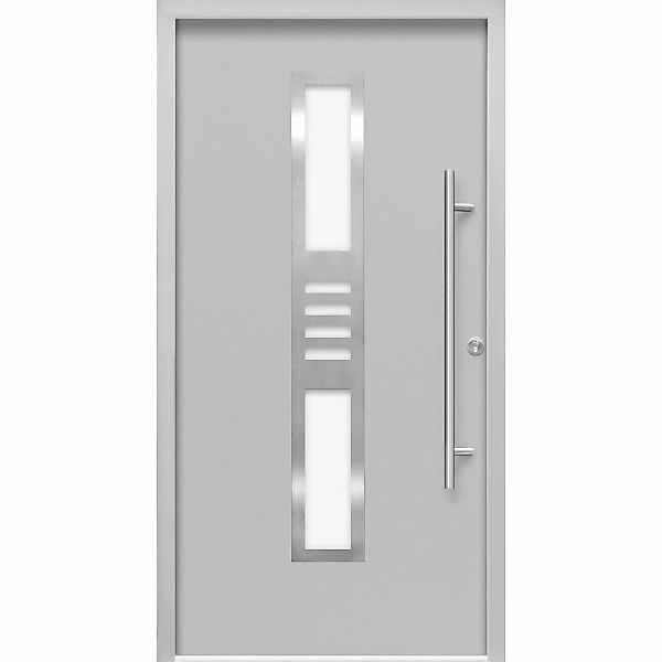 Haustür Thermospace Köln Prime 110 cm x 210 cm Grau Anschlag R günstig online kaufen