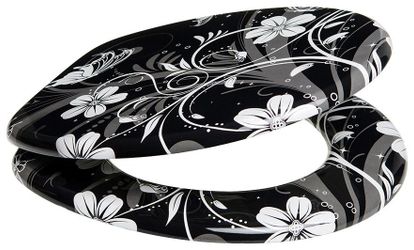 Sanilo WC-Sitz White Flower, mit Absenkautomatik günstig online kaufen