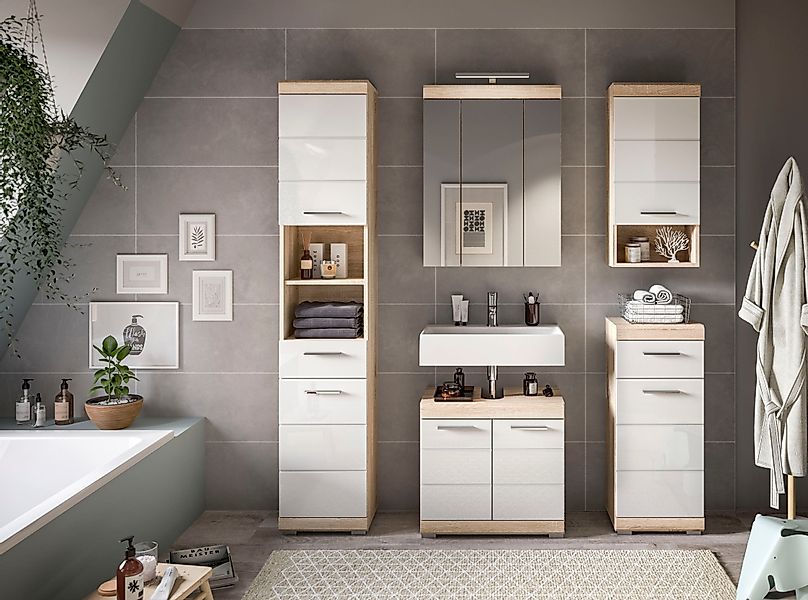 INOSIGN Badmöbel-Set Siena, 5 teilig, bestehend günstig online kaufen