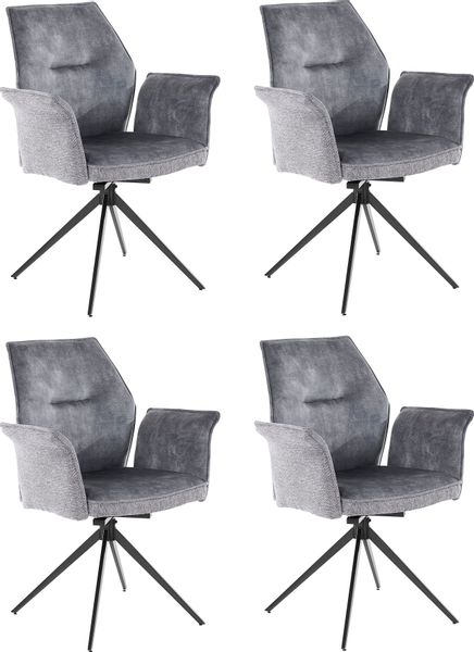 HELA Esszimmersessel SUSANNE (Set), Esszimmerstuhl, Drehstuhl, günstig online kaufen