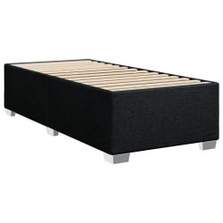 vidaXL Bett Bettgestell ohne Matratze Schwarz günstig online kaufen