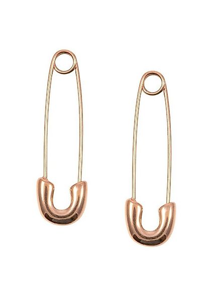 Hey Happiness Paar Ohrhänger Sicherheitsnadel Ohrringe Damen, 18K Roségold günstig online kaufen