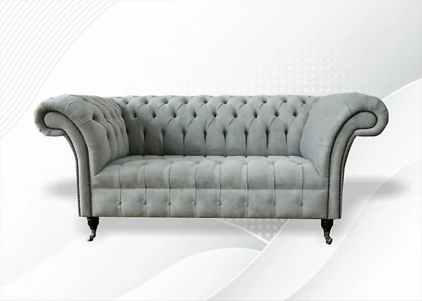 JVmoebel Chesterfield-Sofa, Chesterfield 2 Sitzer Sofa Design Sofa Couch 18 günstig online kaufen