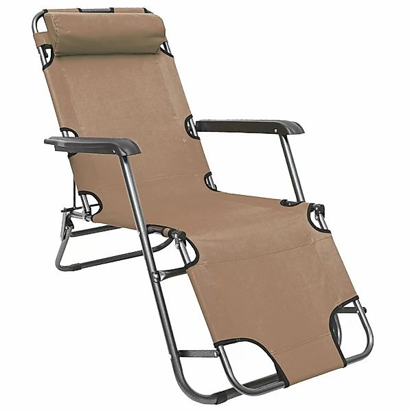 AMANKA Gartenliege 153x60cm Garten Liegestuhl Klappbar günstig online kaufen