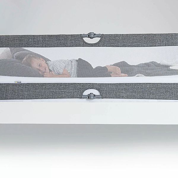 Hauck Bettschutzgitter »Sleep N Safe Plus XL - melange grey« günstig online kaufen