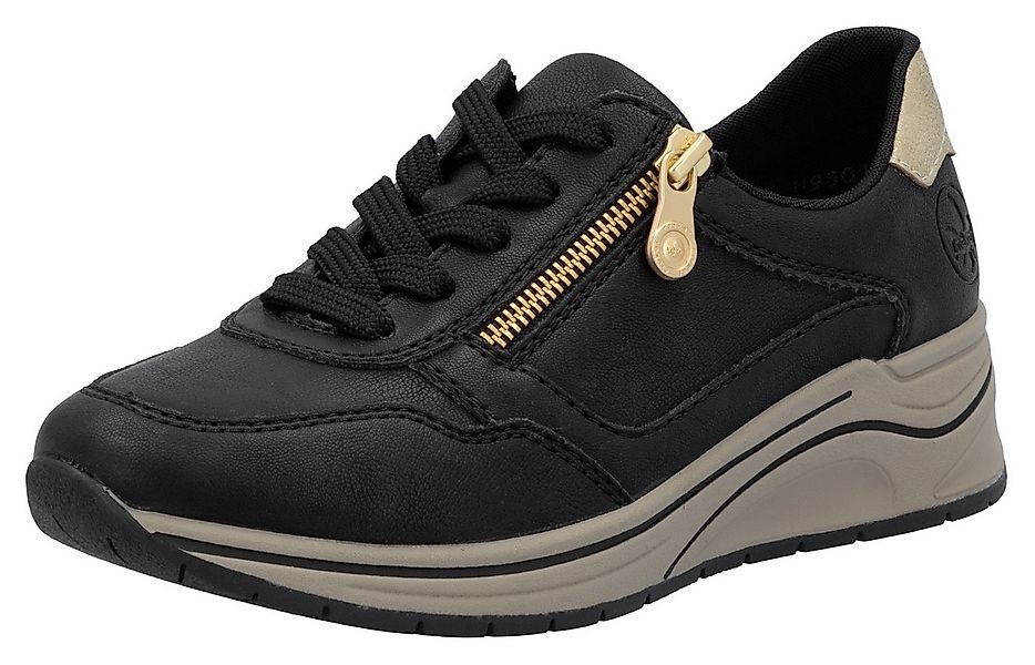 Rieker Keilsneaker, Halbschuh, Schnürschuh, Freizeitschuh mit Soft-Einlage günstig online kaufen