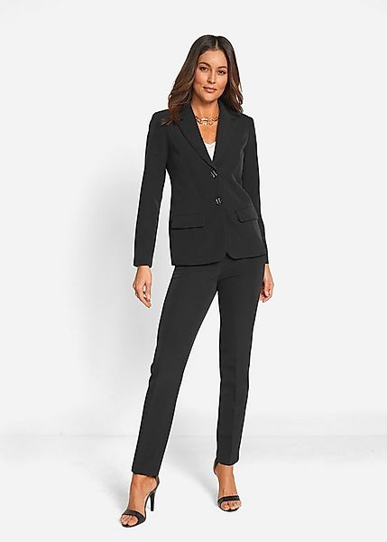 bonprix Hosenanzug (Set, 2-tlg) bestehend aus Blazer und Hose, vollständig günstig online kaufen