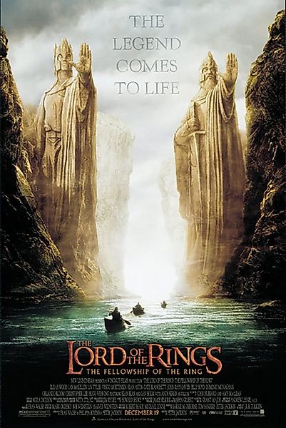 Close Up Poster Herr der Ringe Poster 61 x 91,5 cm 61 x 91,5 cm günstig online kaufen