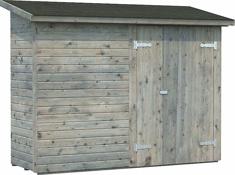 Palmako Gerätehaus "Leif", grau günstig online kaufen